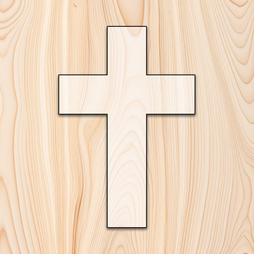 Cross Acrylic Craft Cutout