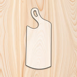 Curved Handle Cutting Board or Charcuterie Board Router Template for woodworking, perfect for shaping custom sized cutting boards, charcuterie boards, and custom projects.