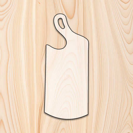 Curved Handle Cutting Board or Charcuterie Board Acrylic Router Template