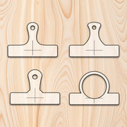Cutting/ Charcuterie Board Handle Acrylic Router Template Kit # 1 (4 Templates)