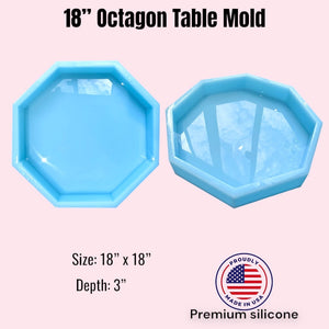 18" octagon table mold