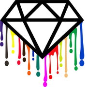 "MICA PIGMENT BOX 1" (7 VARIETY PACKS) 70-5g packs TOTAL including GHOST pigments (Epoxy,Slime,Resin,Soap) Black Diamond Pigments®