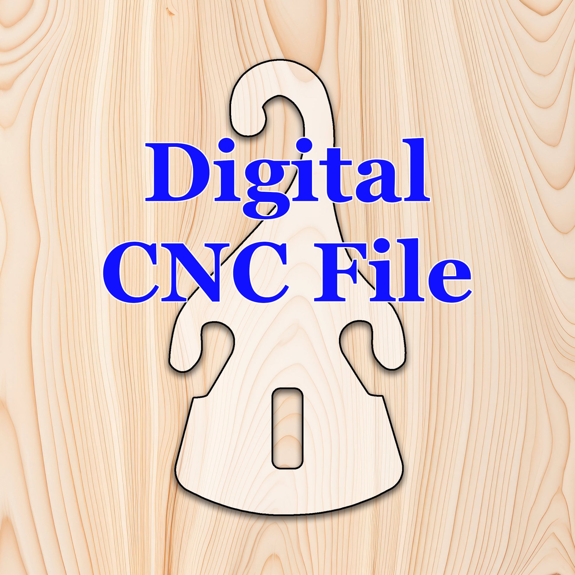 digital file for Stackable Flower Pot Hanger Template (2 hooks)