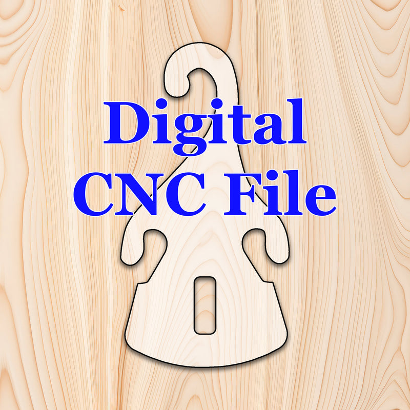 Stackable Flower Pot Hanger Template (2 hooks) Digital Files