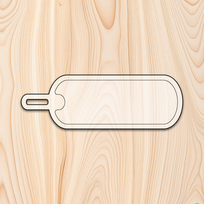 Elongated Rounded Serving Tray or Board Template for woodworking, perfect for shaping custom sized cutting boards, charcuterie boards, trays  and custom projects.