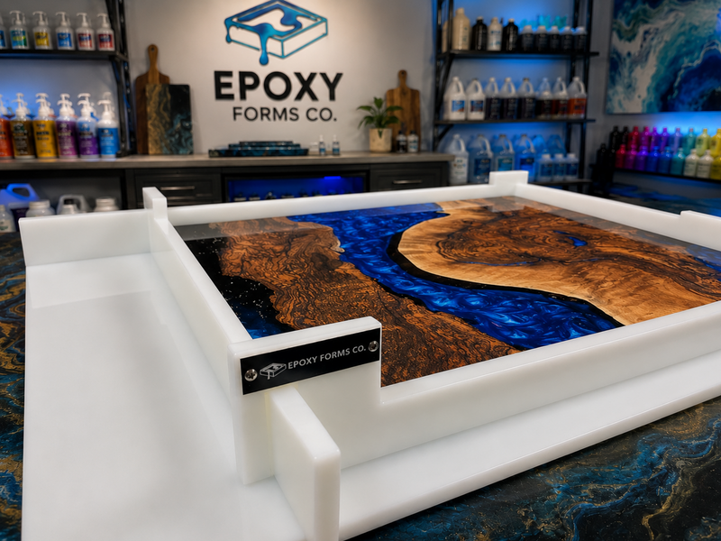 Large Universal Epoxy Form Kit - Fully Adjustable Form From 3" to 45" In Size
