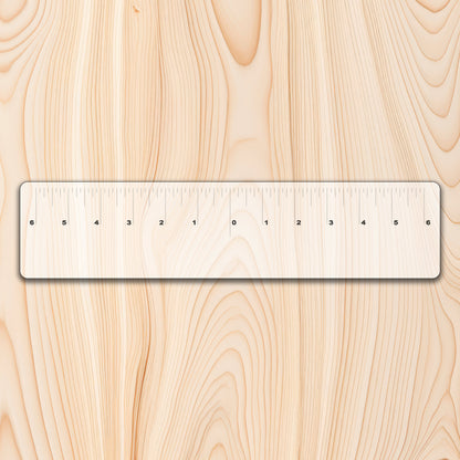 Equal Distance Measuring Ruler 12" These equal distance clear ruler are perfect for your next CNC, Laser, or woodworking project.  Need to find the center of a circle or an odd shaped board?  Setting your start location on your CNC or laser?  Use these ruler to find the center with no math and no fuss.  We create these in clear acrylic so you can see grain patterns or your projects through the ruler so you can guarantee to have placement and accuracy every time.  

