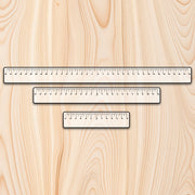 Equal Distance Acrylic Measuring Ruler Kit (3 rulers)