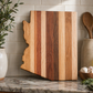 Example of Arizona Cutting Board or Charcuterie Board Acrylic Router Template