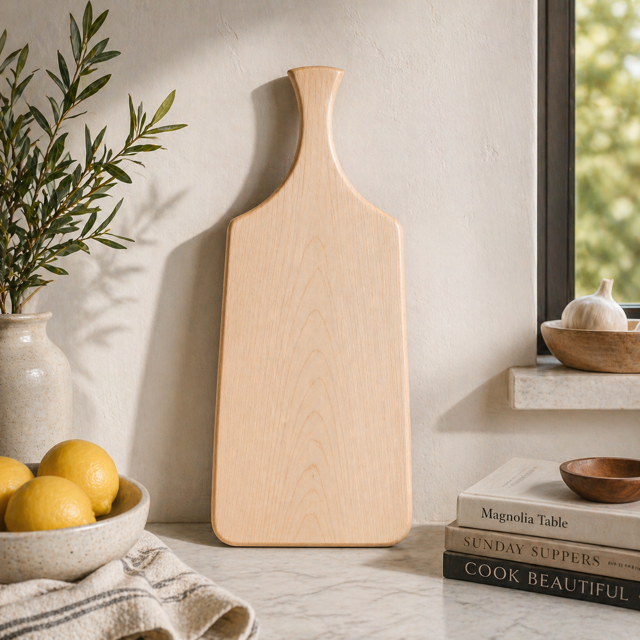 Elegant Edge Cutting Board or Charcuterie Board Acrylic Router Template