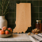 Example of Indiana Cutting Board or Charcuterie Board Acrylic Router Template