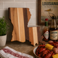 Example of Louisiana Cutting Board or Charcuterie Board Acrylic Router Template