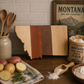 Example of Montana Cutting Board or Charcuterie Board Acrylic Router Template
