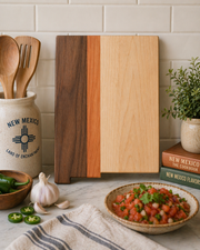Example of New Mexico Cutting Board or Charcuterie Board Acrylic Router Template