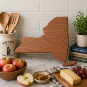 Example of New York Cutting Board or Charcuterie Board Acrylic Router Template