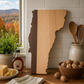 Example of Vermont Cutting Board or Charcuterie Board Acrylic Router Template