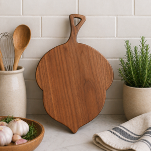 Acorn Cutting Board or Charcuterie Board Acrylic Router Template