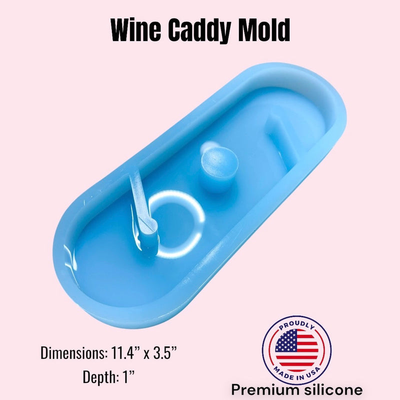 Sip & Serve Wine Caddy Silicone Mold Kit