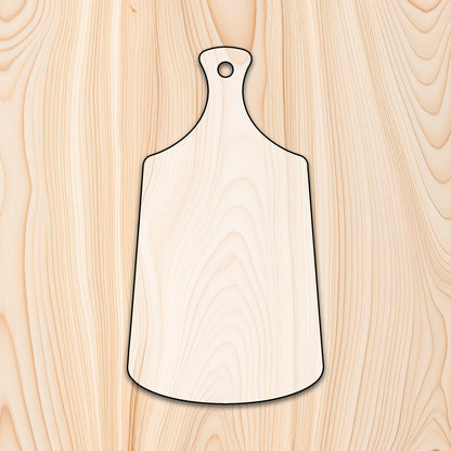  Fan Paddle Cutting Board or Charcuterie Board Router Template for woodworking, perfect for shaping custom sized cutting boards, charcuterie boards, and custom projects.