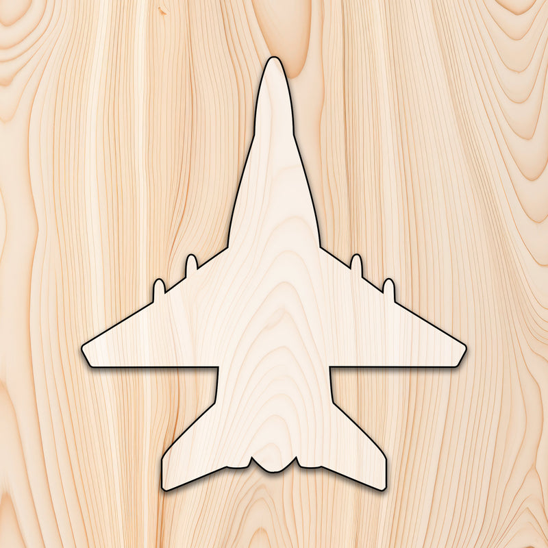 Fighter Jet Acrylic Craft Cutout