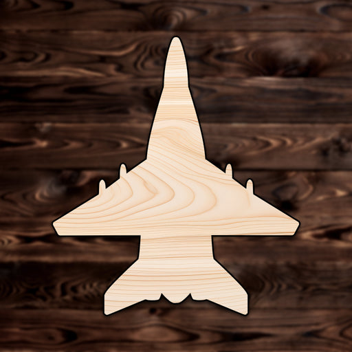 Fighter Jet Plywood Craft Shape
