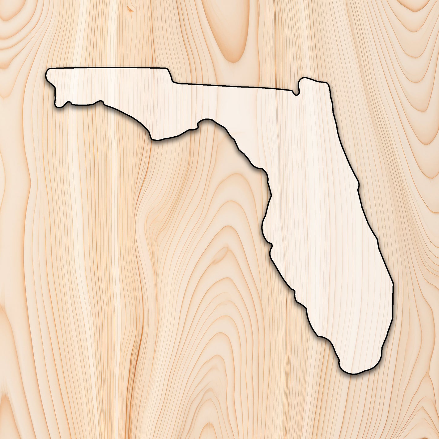 Create bold, eye-catching Florida-shaped cutting boards and charcuterie boards with precision and repeatability using our Florida Acrylic Router Template. Whether you're making products to sell or crafting custom gifts, this template gives you the control and consistency needed for professional results.
