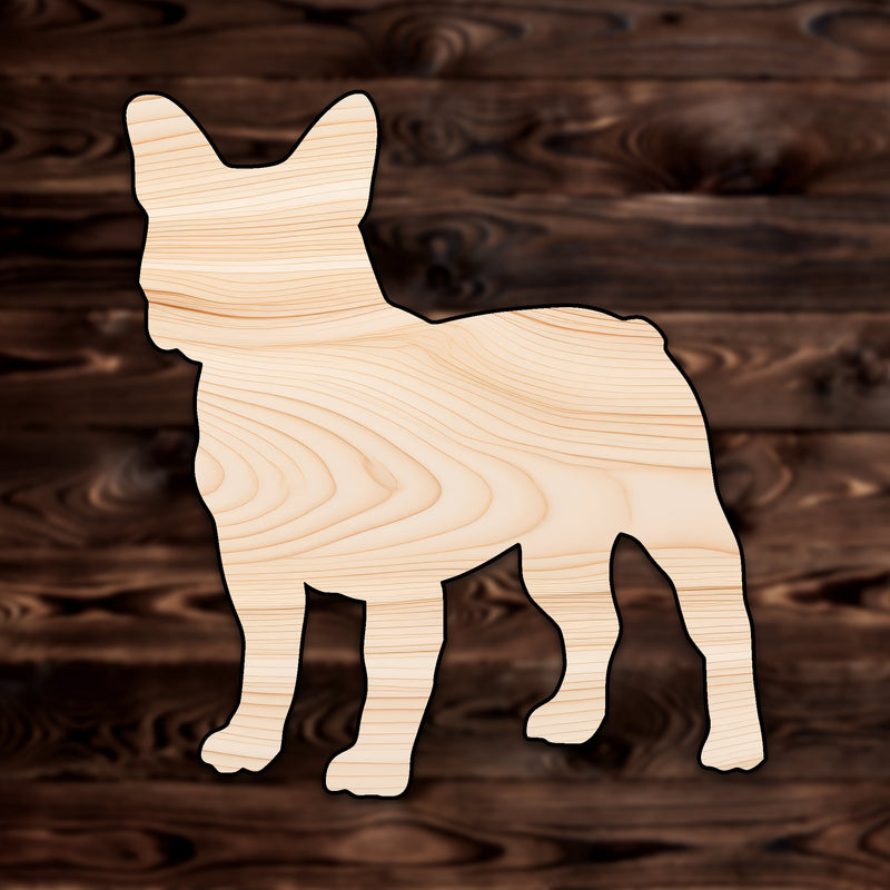 French Bulldog Plywood Craft Shape
