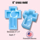2” thick cross mold