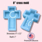 2” thick cross mold