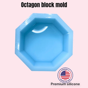 3” deep octagon block mold