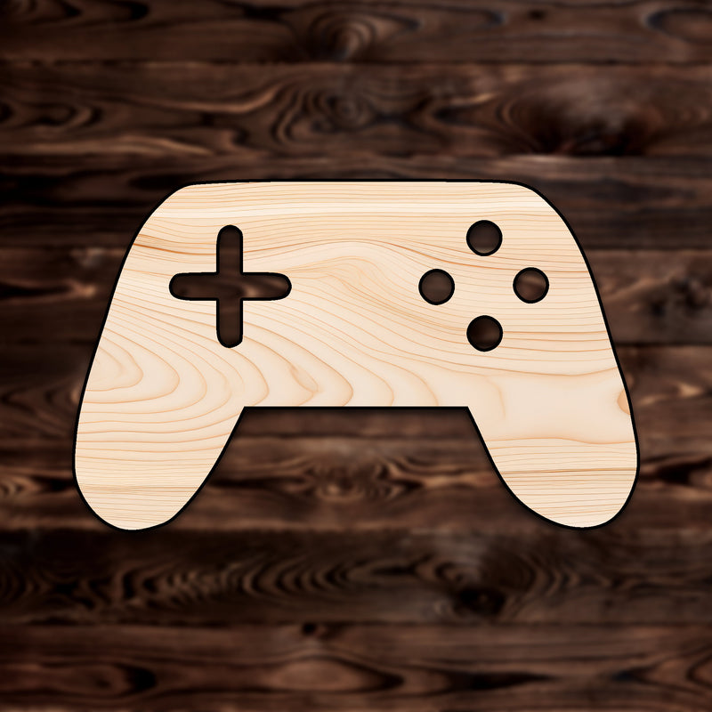 Game Controller Plywood Craft Shape