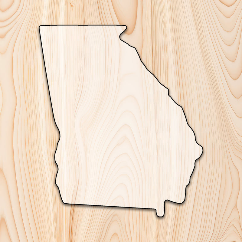 Create bold, eye-catching Georgia-shaped cutting boards and charcuterie boards with precision and repeatability using our Georgia Acrylic Router Template. Whether you're making products to sell or crafting custom gifts, this template gives you the control and consistency needed for professional results.