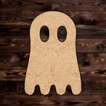 Ghost MDF Craft Cutout , a Intricate laser-cut craft cutout made of MDF, featuring detailed designs and clean edges, perfect for home decor or DIY projects.
