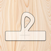 Gourmet Loop Cutting Board or Charcuterie Board Handle Acrylic Router Template