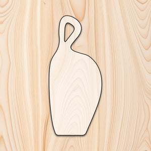 Gourmet Loop Cutting Board or Charcuterie Board Router Template for woodworking, perfect for shaping custom sized cutting boards, charcuterie boards, and custom projects.