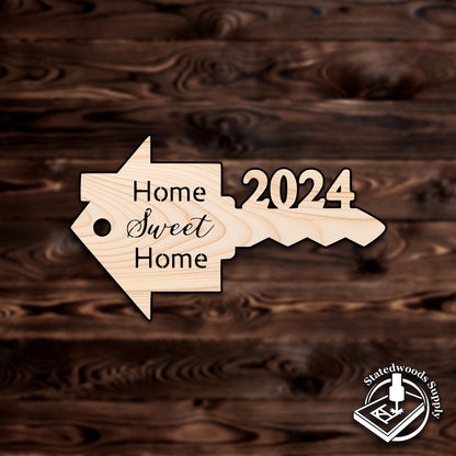 house key 2024 home sweet home plywood wood special occasion new houser realtor