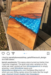 "CARIBBEAN BLUE"