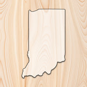 Indiana Cutting Board or Charcuterie Board Acrylic Router Template - Create bold, eye-catching Indiana-shaped cutting boards and charcuterie boards with precision and repeatability using our Indiana Acrylic Router Template. Whether you're making products to sell or crafting custom gifts, this template gives you the control and consistency needed for professional results.