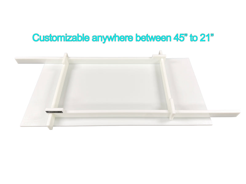 Large Universal Epoxy Form Kit - Fully Adjustable Form From 3" to 45" In Size