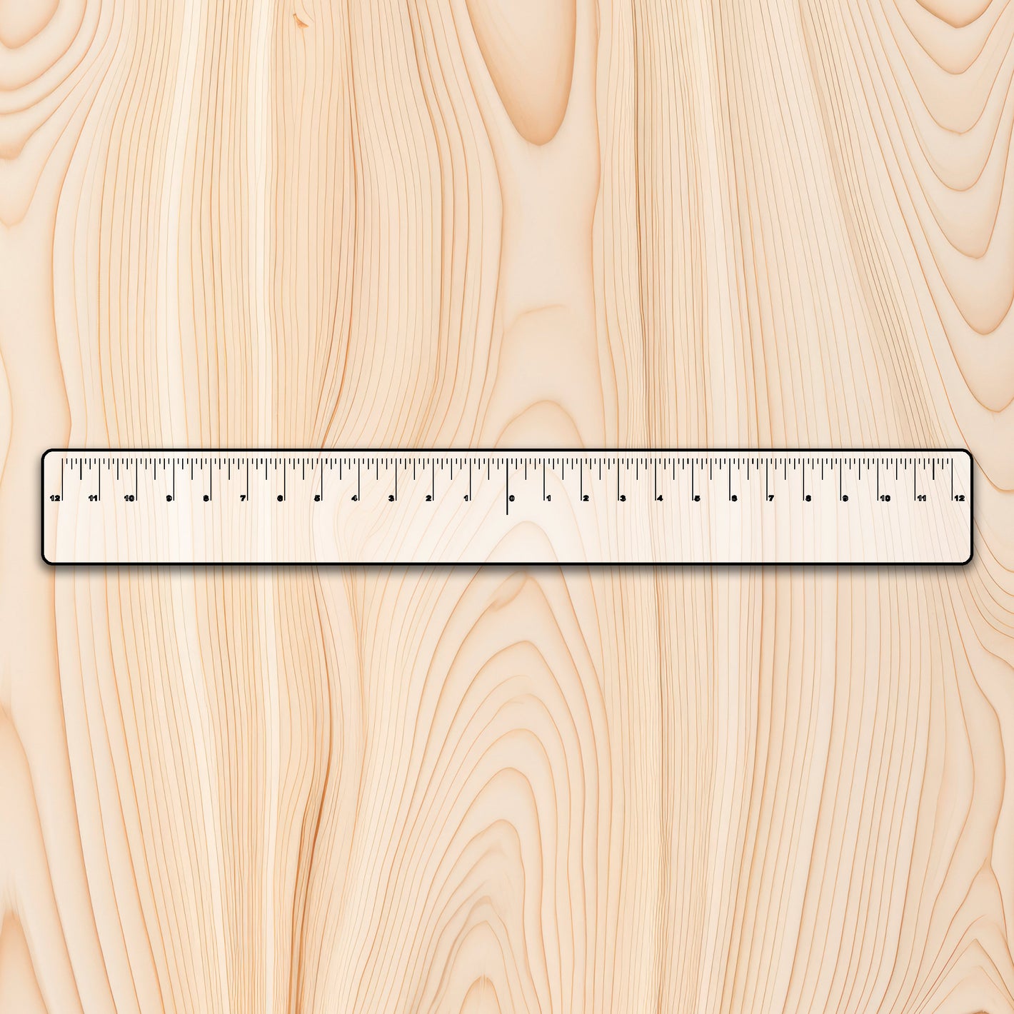 Equal Distance Measuring Ruler 24"