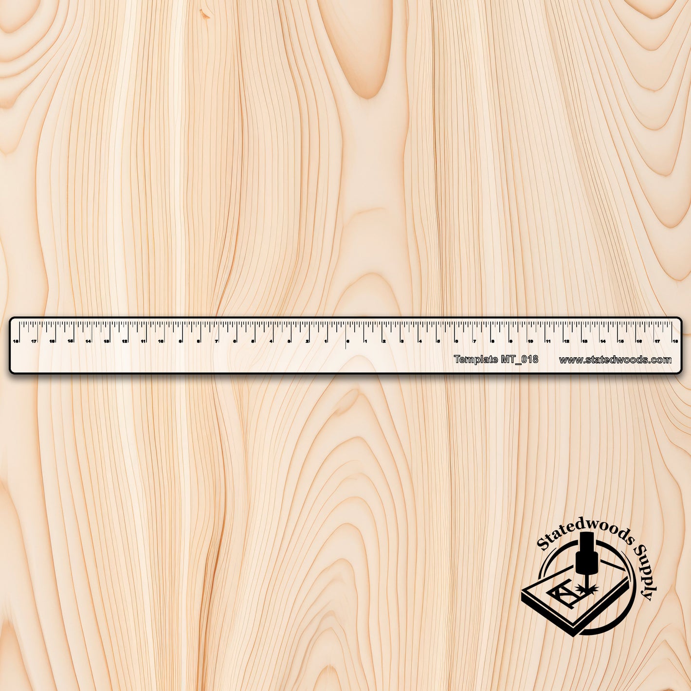 equal distance measuring ruler stick clear acrylic