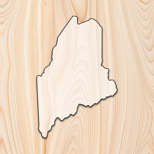 Maine Cutting Board or Charcuterie Board Acrylic Router Template - Create bold, eye-catching Maine-shaped cutting boards and charcuterie boards with precision and repeatability using our Maine Acrylic Router Template. Whether you're making products to sell or crafting custom gifts, this template gives you the control and consistency needed for professional results.