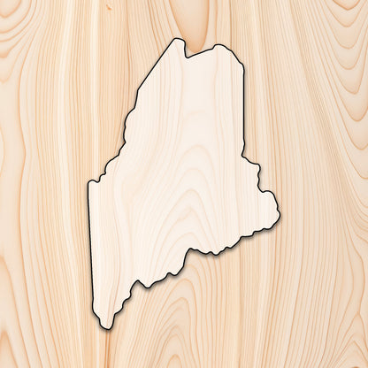 Maine Cutting Board or Charcuterie Board Acrylic Router Template - Create bold, eye-catching Maine-shaped cutting boards and charcuterie boards with precision and repeatability using our Maine Acrylic Router Template. Whether you're making products to sell or crafting custom gifts, this template gives you the control and consistency needed for professional results.