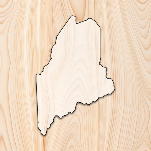 Maine Cutting Board or Charcuterie Board Acrylic Router Template - Create bold, eye-catching Maine-shaped cutting boards and charcuterie boards with precision and repeatability using our Maine Acrylic Router Template. Whether you're making products to sell or crafting custom gifts, this template gives you the control and consistency needed for professional results.