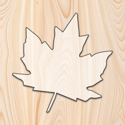 Maple Leaf Acrylic Craft Cutout