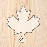 Maple Leaf Cutting Board or Charcuterie Board Acrylic Router Template