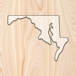 Maryland Cutting Board or Charcuterie Board Acrylic Router Template -Create bold, eye-catching Maryland-shaped cutting boards and charcuterie boards with precision and repeatability using our Maryland Acrylic Router Template. Whether you're making products to sell or crafting custom gifts, this template gives you the control and consistency needed for professional results.