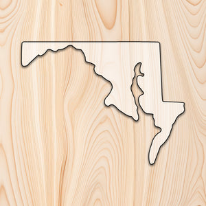 Maryland Cutting Board or Charcuterie Board Acrylic Router Template -Create bold, eye-catching Maryland-shaped cutting boards and charcuterie boards with precision and repeatability using our Maryland Acrylic Router Template. Whether you're making products to sell or crafting custom gifts, this template gives you the control and consistency needed for professional results.