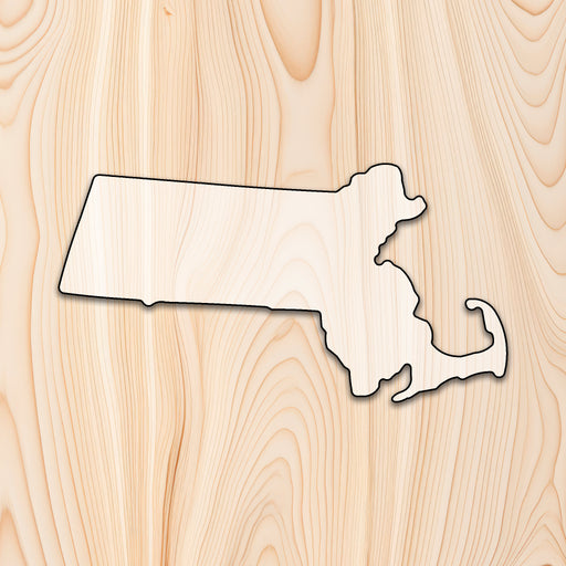 Massachusetts Cutting Board or Charcuterie Board Acrylic Router Template - Create bold, eye-catching Massachusetts-shaped cutting boards and charcuterie boards with precision and repeatability using our Massachusetts Acrylic Router Template. Whether you're making products to sell or crafting custom gifts, this template gives you the control and consistency needed for professional results.