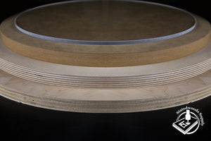 Phantom CNC Materials Thickness Circles Wood Acrylic